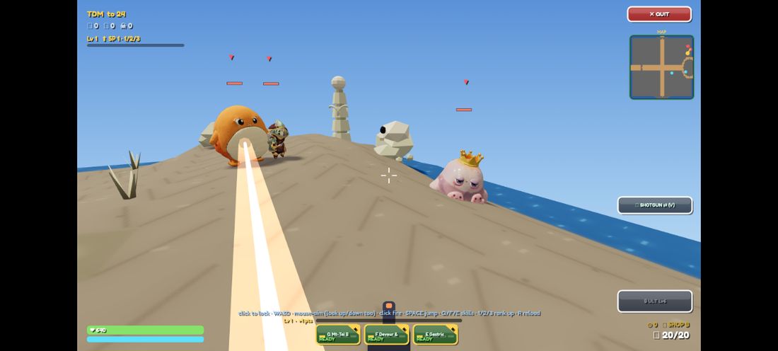 FPS Arena gameplay